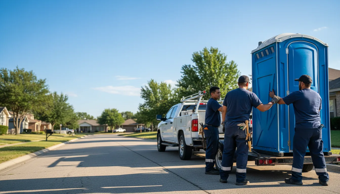 Portable Toilet Rental in Channelview, TX near me